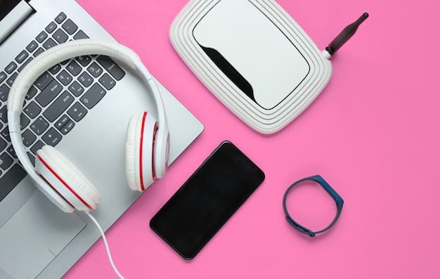 A collage of different tech products available on Amazon Prime, including a laptop, headphones, smartwatch, and a smart speaker. Each product has a visible discount tag, highlighting the potential savings.