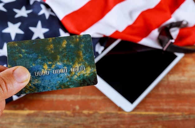 A close-up shot of a military ID card next to a laptop displaying the checkout page of an online store. The cart shows a 10% discount applied to the purchase. The background is blurred to focus on the ID and the discount confirmation on the screen.