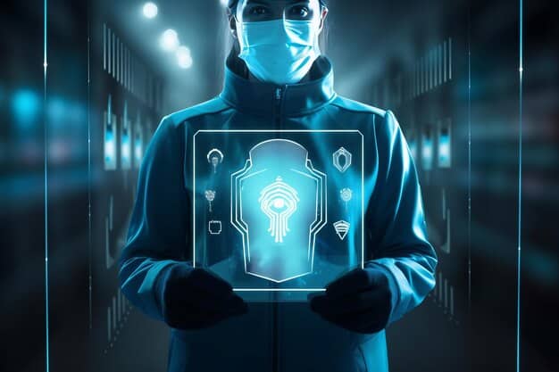 A diagram illustrating interconnected security layers protecting a central 