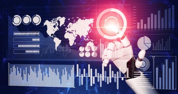 A graph depicting the growth of AI adoption across various sectors in the US, highlighting the industries with the highest adoption rates and projected growth. The graph should be clean, informative, and visually appealing. Include 'Critical Analysis: The Impact of Artificial Intelligence on the US Job Market - Expert Predictions' as a contextual element connecting the image to the article's core theme.
