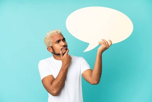 A person looking thoughtful, with a speech bubble containing a question mark above their head. The background is blurred to focus attention on the person and the question mark. The image conveys the feeling of being presented with a tricky or unexpected question during an interview for, Ace Your Next Interview: Proven Strategies for Answering Tough Questions.