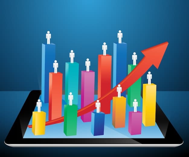 A graph showing a 15% increase in sales, used as a visual representation of quantifiable achievements. The image reinforces the importance of using data to highlight accomplishments.