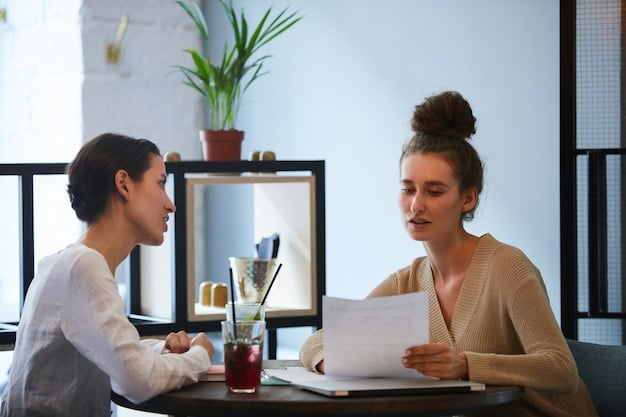 A person practicing their salary negotiation skills in front of a mirror, holding notes with key points and data references, demonstrating the importance of preparation and confidence in salary discussions.
