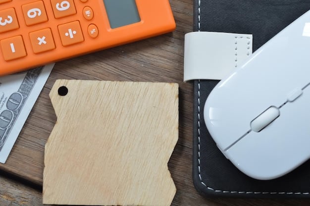 A detailed, close-up shot of a Social Security card on top of a stack of retirement planning documents, with a calculator and pen nearby.