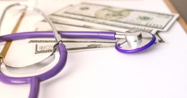 A split image comparing healthcare access and insurance costs in two different states, such as California and Texas. The image should visually represent the contrasting approaches to healthcare regulation and their effects. The text 