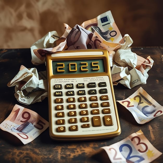 A calculator displaying numbers and a calendar with 