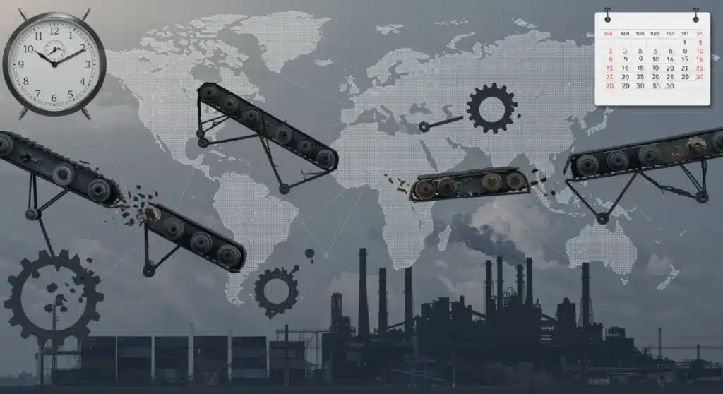 Global Supply Chain Disruptions: 3-Month US Manufacturing Outlook