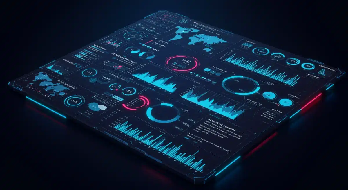 Digital dashboard showing supply chain compliance and sanctions data