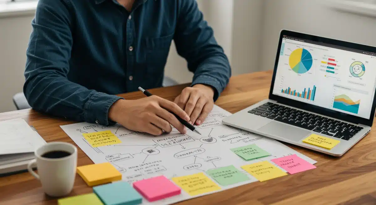 Professional conducting self-assessment for career change