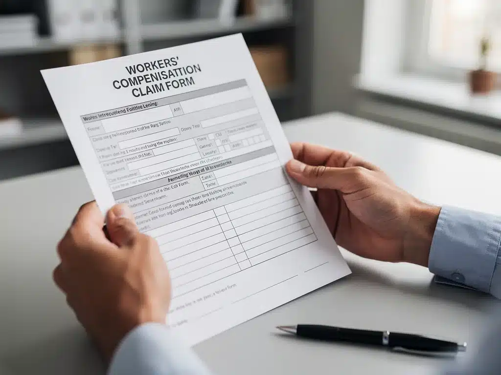 Filing a Workers' Compensation 2026 claim form