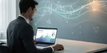 Job seeker interacting with a generative AI interface for career assistance.