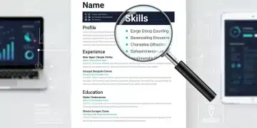 Modern resume design with digital devices, symbolizing hiring manager expectations for 2026.