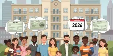 Families and individuals navigating the Housing Choice Voucher program, contemplating the impact of 2026 HUD Fair Market Rents on their housing eligibility.